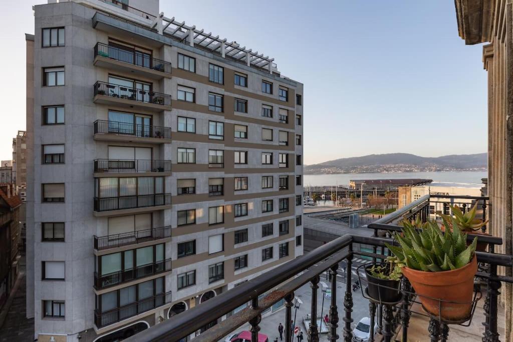 Bonito Piso Con Vistas, Centrico, Acogedor Lägenhet Vigo Exteriör bild