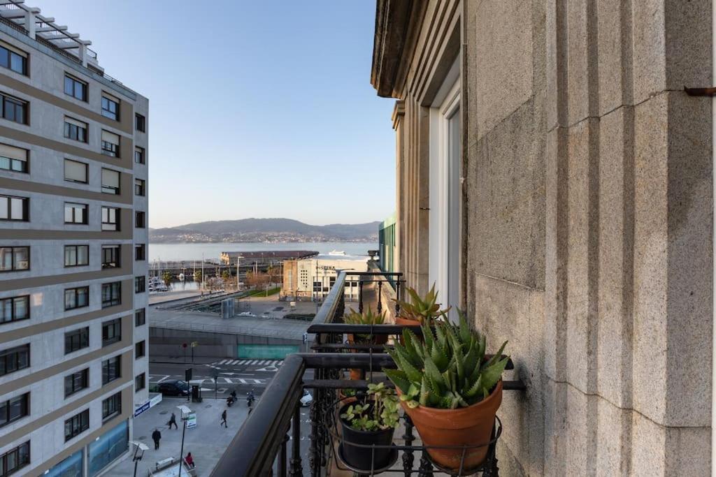 Bonito Piso Con Vistas, Centrico, Acogedor Lägenhet Vigo Exteriör bild